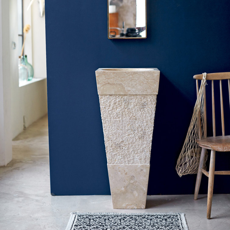 Tikamoon 40 cm Full Pedestal Sink Wayfair.co.uk